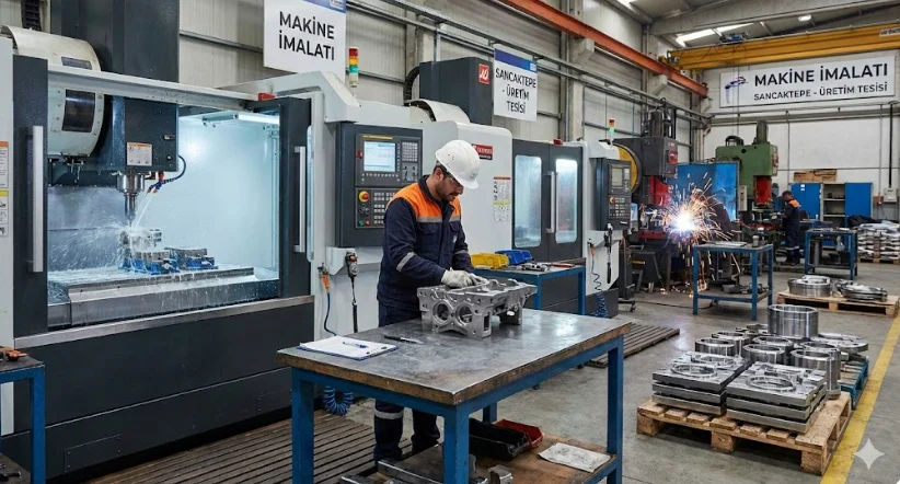 Makine İmalatı İstanbul Tuzla Özel Makina İmalatçısı