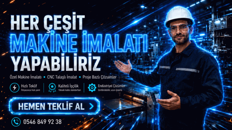 makineimalat Projeleriniz İçin Özel Makina İmalatı Çözümleri